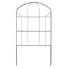 Iron Fence, Decorative Garden Border with Iron Wire Fence Panel for Flower Bed Edging, for Garden, Lawn, Terrace, Landscape, Roadside, Pet, and Vegeta