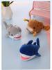 Cute Sea Animal Plush Collection: Manta Ray, Shark, Salamander Doll, Backpack, Coin Purse & Pendant.