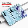 Slim Leather Case Galaxy Z Fold8 Fold7 With Pen Slot Shockproof Stand Support Premium PU Cover