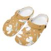 Casual Printed EVA Yard Clogs Unisex Easy Clean Slip On Soft Garden Yard Home Bathroom Casual Walking Home Slippers Outdoor Use