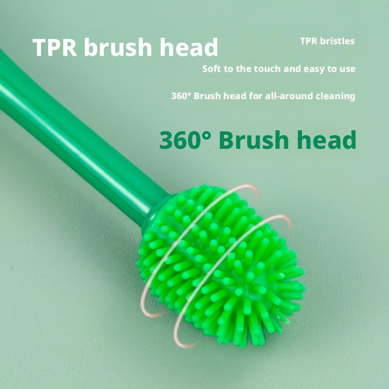 2sets Dog Toothbrush Set - Soft Finger And Dual-End Brushes - Gentle Bristles for Dogs And Cats, Easy to Clean Teeth, Convenient Soft Toothbrush