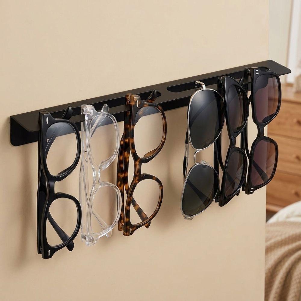 Heavy Duty Eyeglasses Storage Rack Metal Hanging Glasses Rack Wall Display