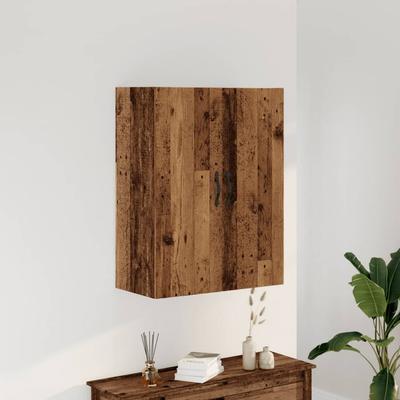 Vidaxl Wall Cabinet, Old Wood, 69.5X34X90 Cm