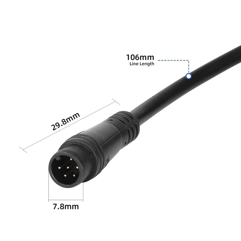 Waterproof 6 Pin 4 Function Scooter Handle Control Switches for Max Turn Signal Horn Button Scooters Accessories