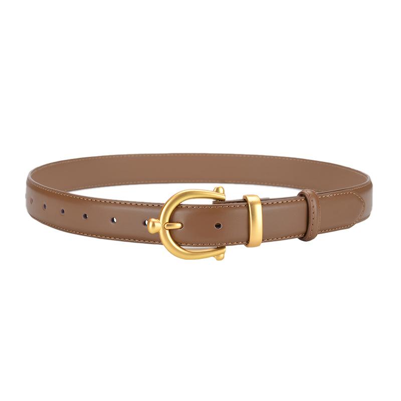 Four Seasons Available New Belt Women'S Jeans Simple And Versatile Belt New Decorative Fashion Student Pants Belt