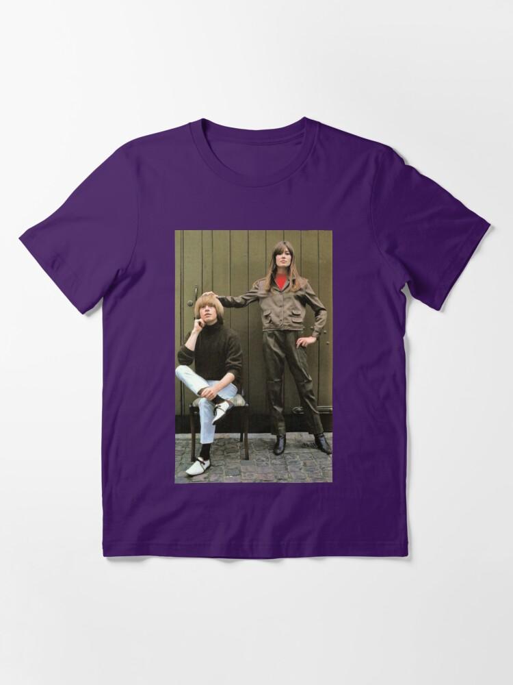 Françoise Hardy Brian Jones and Françoise Hardy Essential T-Shirt