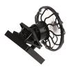 Portable Clip On Cap Fan Mini Solar Powered Fan Summer Hat Cap Clip Cooler Fan Outdoor Picnic Camping Hiking Wilderness Fans