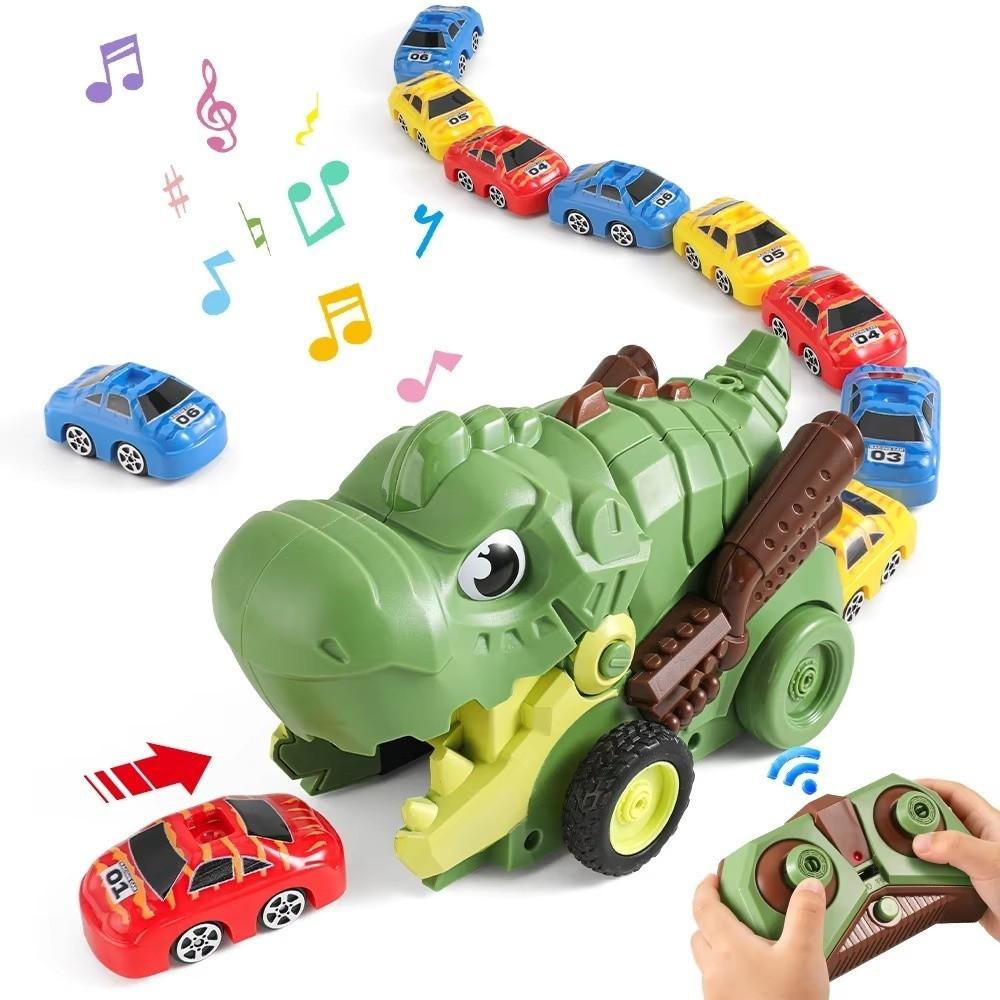 Simulation Model Animal Remote Control Toy Tyrannosaurus Rex Truck Eaten Cars Festival Gifts