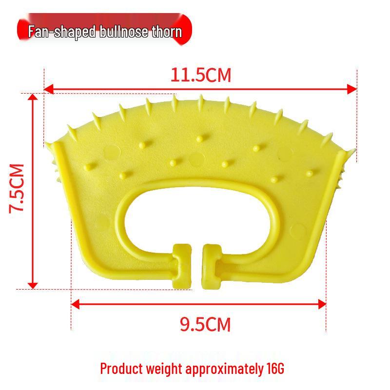Calf Nose Ring Weaning Device - Thickened, Spring Cow Nose Protector for Milk Weaning.