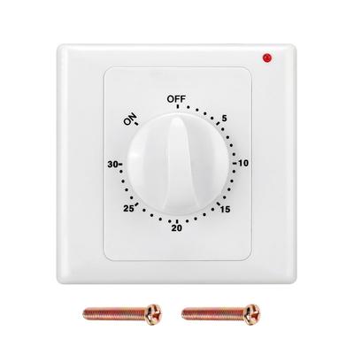 Mechanische und elektronische Zeitschaltuhr für Warmwasserbereiter und Ventilatoren