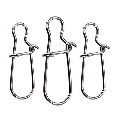 King Lure D-Shape Stainless Steel Fishing Snaps