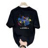Heavy Cotton American Trendy Brand Letter Short-Sleeved T-Shirt Men'S Loose Niche European Half-Sleeved T-Shirt Women'S
