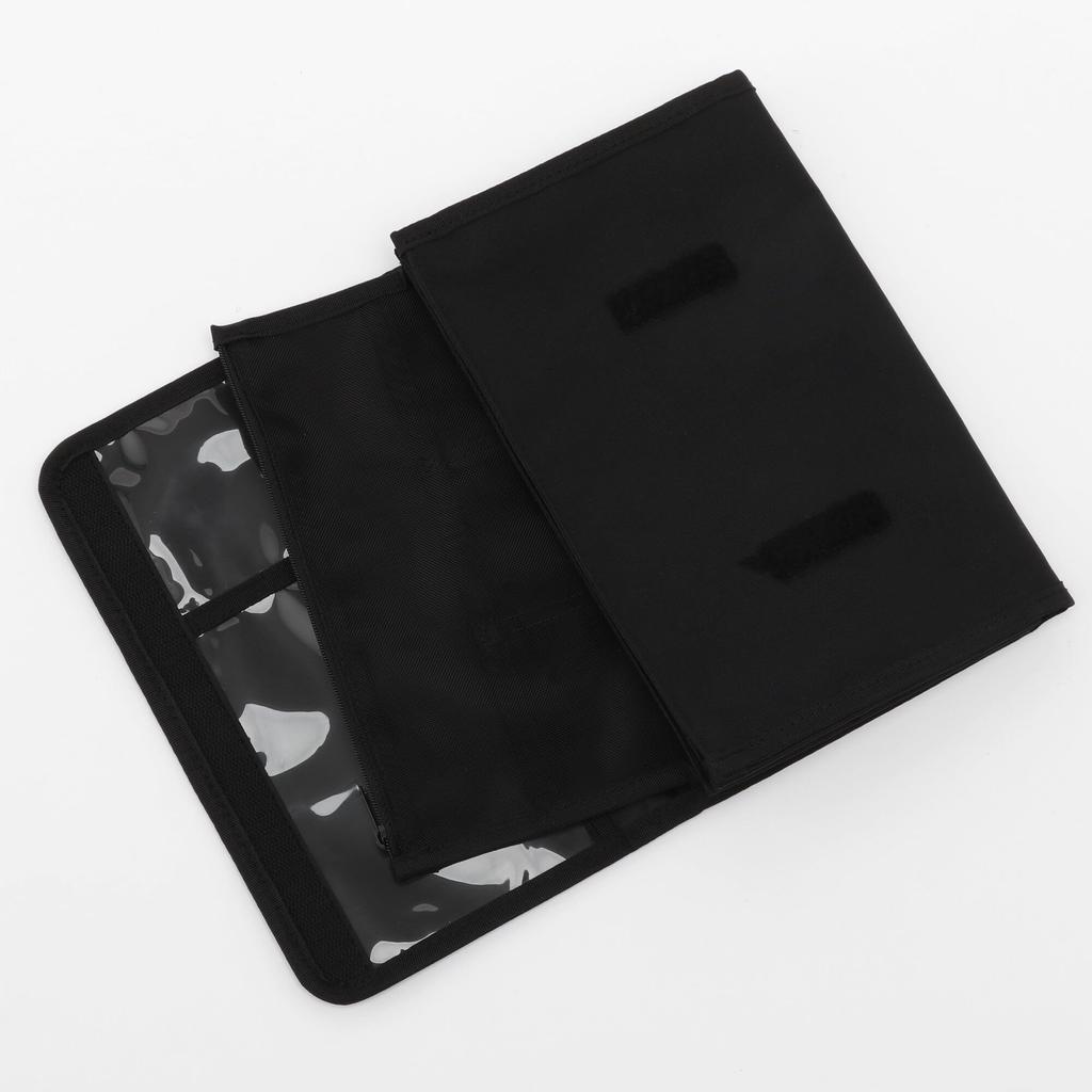 MUJI Polyester Maternal and Child Health Handbook 24 x 17 Fits NGB84A1S Case, Large, Black, cm, B6/A5 Sizes,