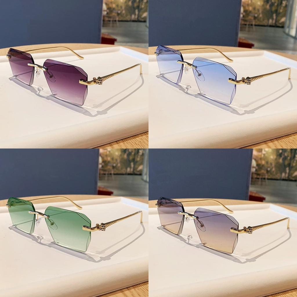 Square Metal Sunglasses With Pc Lenses For Fashion And Travel