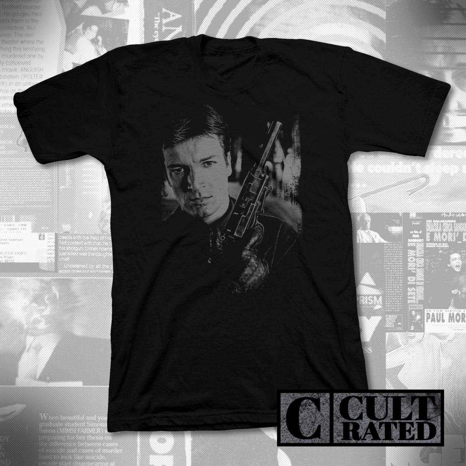 firefly - captain reynolds - black t-shirt - vader rocks M