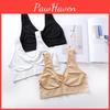 Women Without Bra Pad Sports Sleep Brassiere Underwear Sleep Yoga Sports Bra Vest Plus Size Top No Sponge Insert Pad Bralette