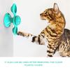 Windmill Toy Turntable Teasing Pet Toy Scratching Tickle Cats Hair Brush