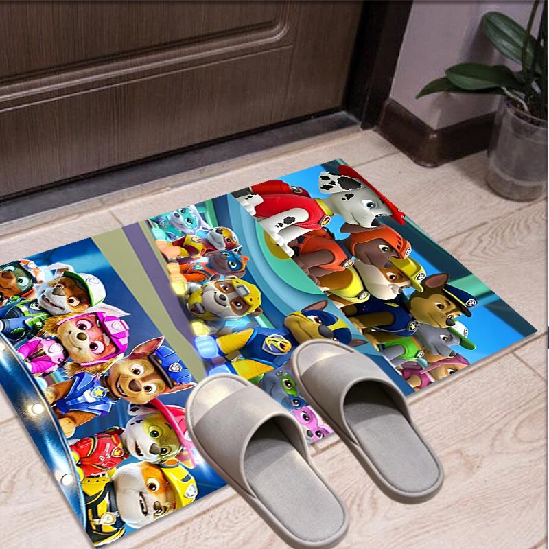 Jungle Pups Pattern Rug, Indoor/Outdoor Mat, for Picnic, Gameroom, Bedroom, Office, Living Room, Home Decor Carpet, Birthday Gift