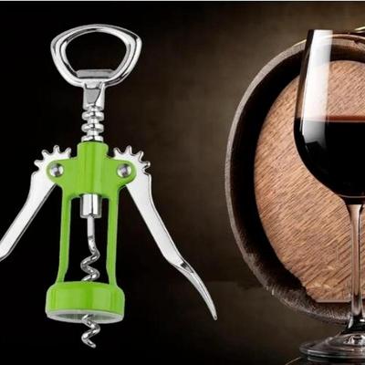 Multifunctional Wine Corkscrew Stainless Steel Beer Wine Opener Holiday Gifts Zinc Alloy Kitchen Gadgets Random Colors