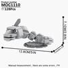 MOOXI MOC Ash Monster Cute Anime Games Compatible Figures Building Blocks Adults Toys For Children Friends Gift Bricks Cheap DIY