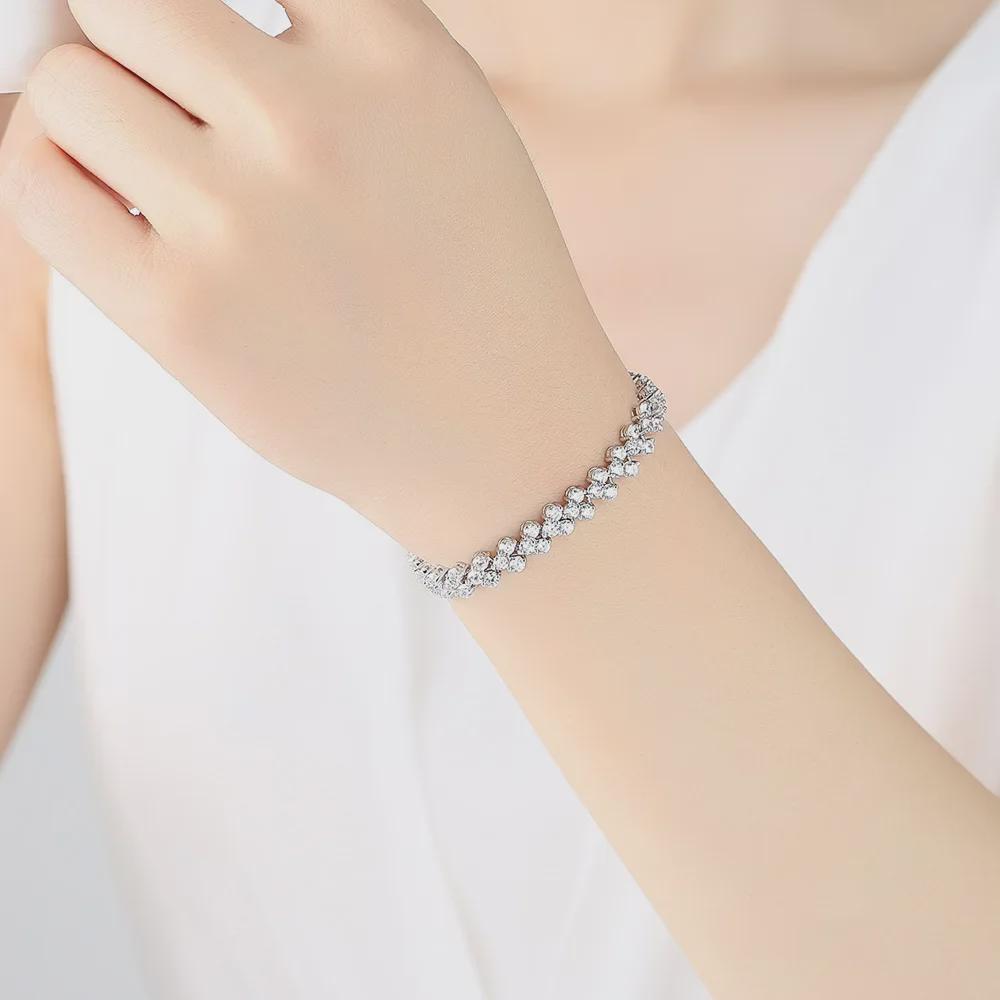 "Korean Romantic Double-Layer Diamond Star Bracelet"