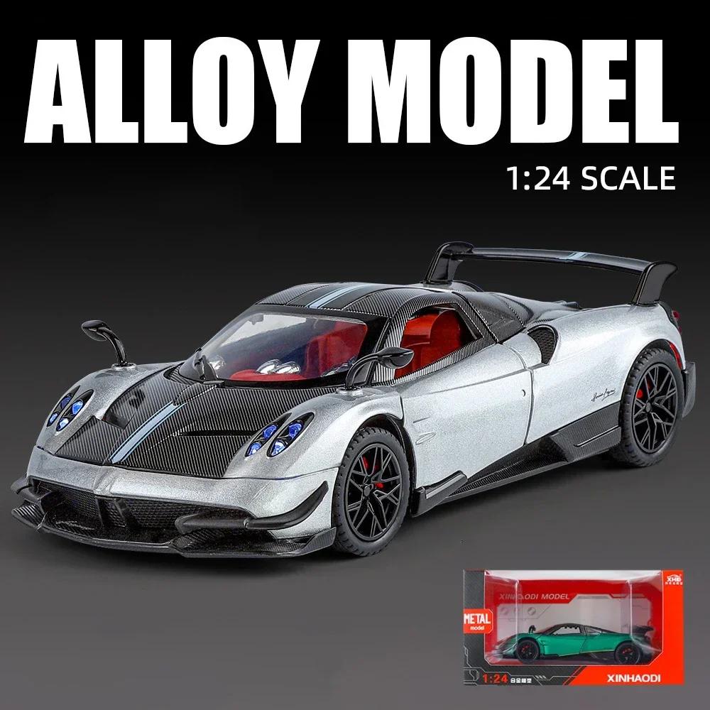 1:24 Pagani Huayra BC Alloy Sports Model Diecast Metal Racing Car Vehicles Model Advanced Car Model Collectibles