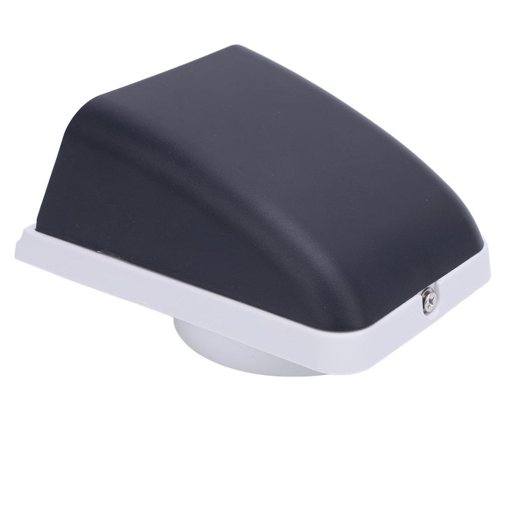 Marine Intake Exhaust Cowl Ventilator 3in Stylish Look Enhanced Airflow Sturdy Boat Vent Cover for RV Yacht Black and