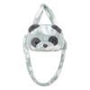 Cute Panda Plush Shoulder Bag With Zipper Closure For Daily Use