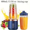Portable Rechargeable Juicing Cup with Built-in Battery, Multi-Functional Mini Blender for Home and Travel