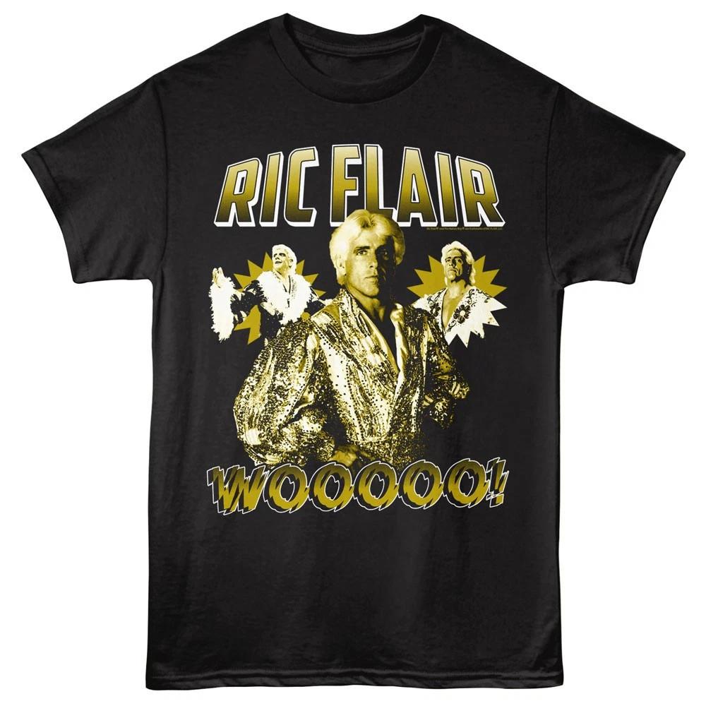 Ric Flair Gold Robe WOOOOO Men s T Shirt Wrestling Legend S