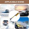 Car Snow Brush Extendable Winter Auto Cleaning Tool Auto Snow Remover Brush For Drivers Adventure Seekers Travelers Trucks RVs