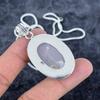 Rose Quartz Gemstone Handmade 925 Sterling Silver Jewelry Pendant 2.25" M-2938