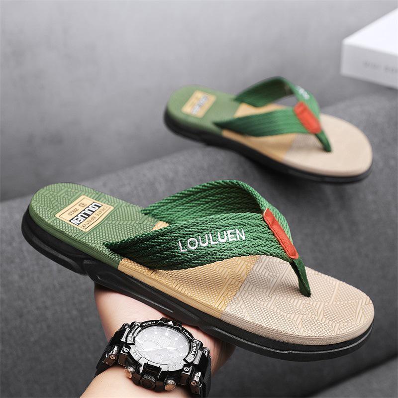 Summer 2026 Men's Non-slip Beach Flip-flops EVA Casual Outdoor Sandals