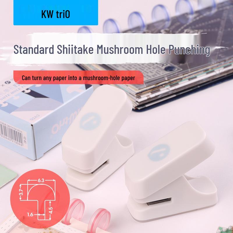KW-TRIO 92A3 Single Hole Punch, T-shaped Multi-hole Planner, Creative Stationery.
