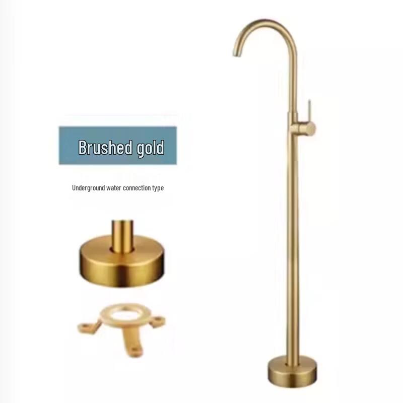 TLXT Floor-Standing Bathtub Faucet & Shower Set