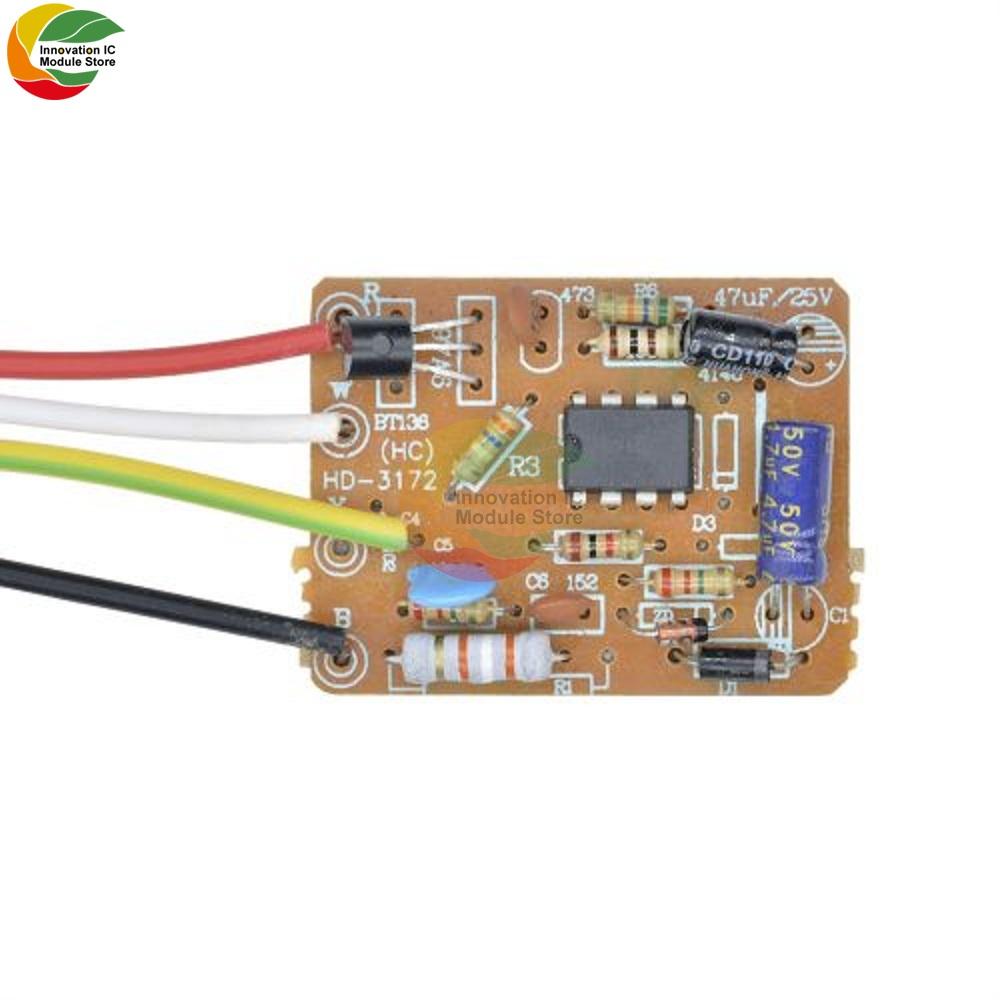 3 Way Touch Sensor Dimmer Touch Lamp Repair Kit Control Module Replacement Sensor Touch Switch Desk Lamp Switch Repair Kits