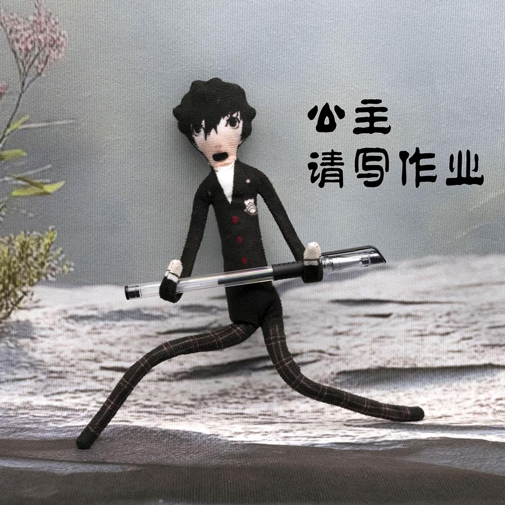 Game Persona Amamiya Ren Ryuji Sakamoto Yusuke Kitagawa Anne Takamaki Akechi Goro Cosplay Doll Plush Stuffed Dolls Figure Props