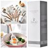 12PCS Food Grade Silicone Kitchen Cookware Utensils Turner Spatula Measuring Spoon Practical Cooking Tool Kitchenware Set