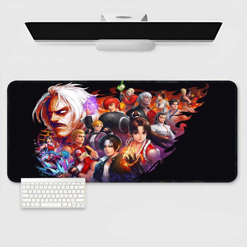 KOFS K-King O-Of F-Fighters Mouse Pad E-sports players game teclado XXL Large Computer Laptop Non-slip Keyboard Desk Mat Comput