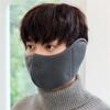 Winter Unisex Warm Fleece Mask Windproof Cycling Facemask Anti Dust Reusable Outdoor Sports Thermal Headwear Half Face Mask