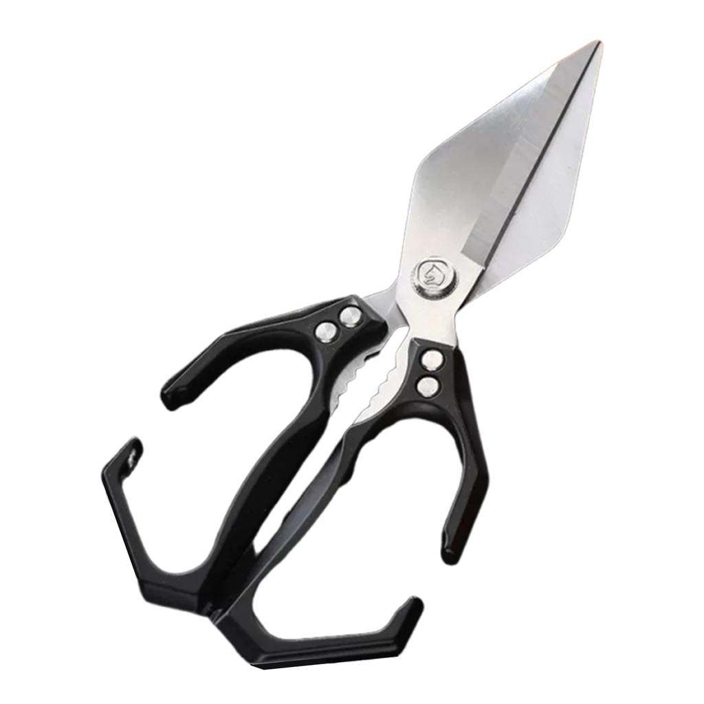 Stainless Steel Kitchen Shear Comfortable Grip Multifunctional Heavy-Duty Kitchen Shears Heavy Duty Poultry Shears for Chicken