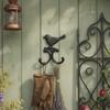 Rustic Rust Proof Cast Iron Wall Hook Heavy Duty Creative Style for Entryway Key Dog Leash Organizer Porch Home Decor