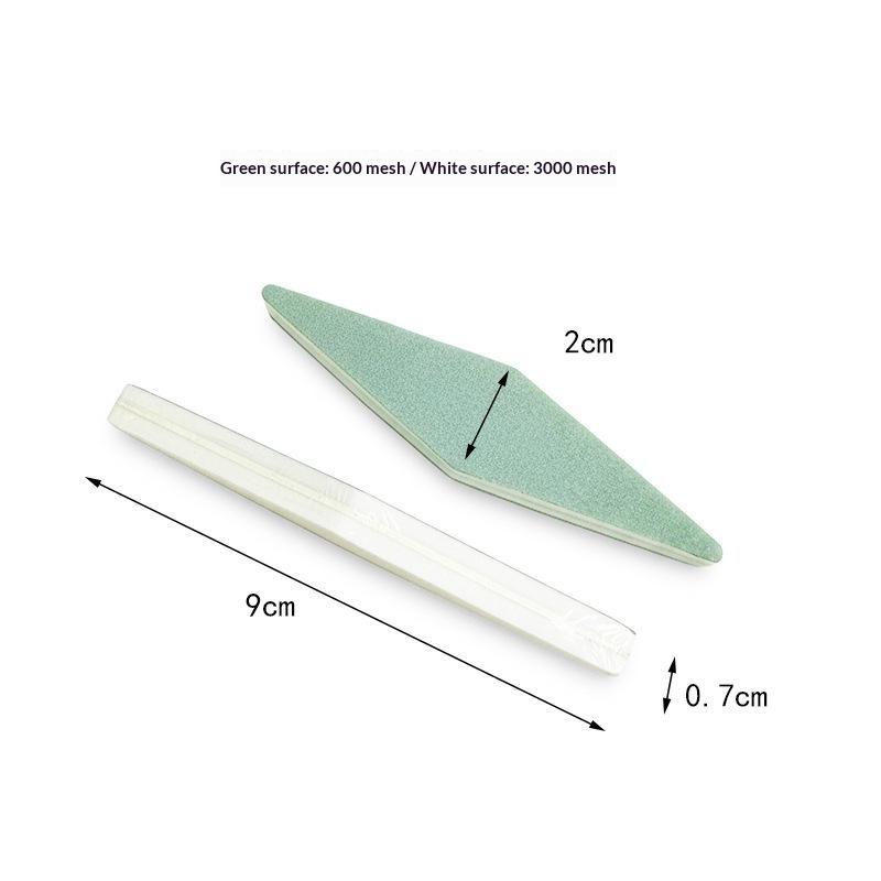 *10/20/30Pcs Silver Polishing Bars Double Sided Diamond Sponge Buffing Sticks For Jewelry Making Metal Polishing DIY Craft Tool