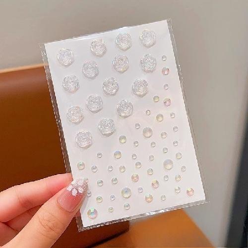 Rhinestones Face Jewels Diamond Eyes Makeup Art Eyeliner Glitter Face Jewelry Stickers Temporary Tattoo Party Body Makeup Tools