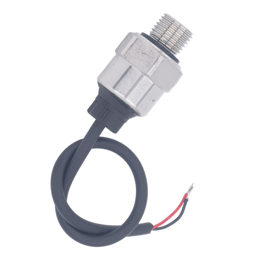 Pressure Transmitter G1 4in 4‑20mA Output 0‑0.5Mpa Range Pressure Transducer Sensor for Oil Fuel Gas Water 10‑30V