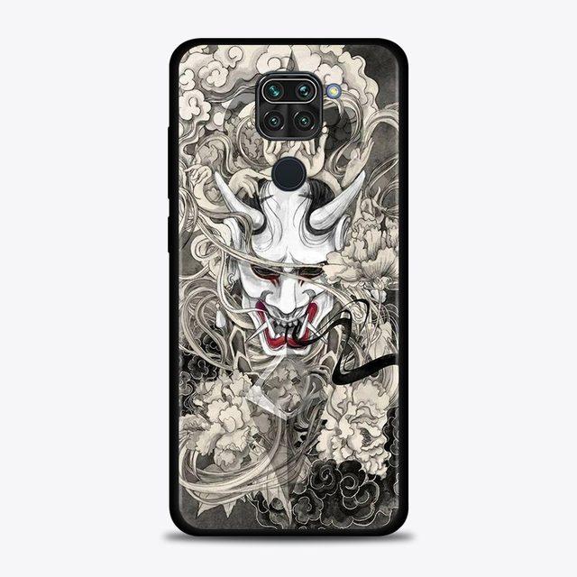 Terror Ghost Head Case For Xiaomi Redmi Note 11 10 9 8 7 Pro Max 9t 8t 9s Cover For Redmi 10 9 8 9c 9a 8a 7a