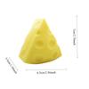 Cheese Squishy Toy Simulation Cheese Squeeze Toy Soft Cute Decompressing Pinching Cheese Sticky Slow Rebound Kids Adult Toy