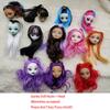 30cm Fashion Monster Babi Doll 1/6 Head + Body Acssories 12 Joints Movable Ghost Elf Doll Children Play House Dress Up Toy
