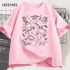 Vintage Dinosaur World Tshirt Funny Graphic Tee Unisex Unisex Cotton Short Sleeve Tshirt Casual Round Neck T Shirt Streetwear Tops