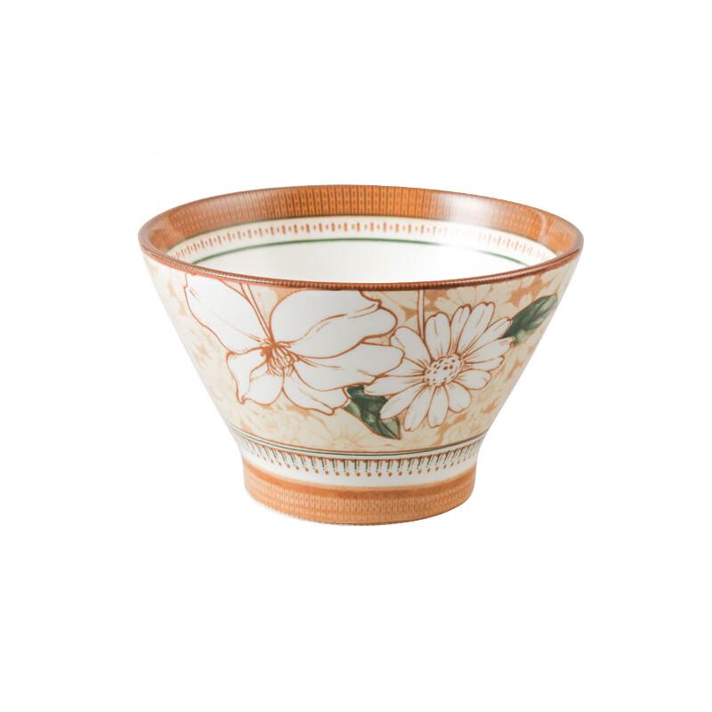Beilainen Japanese Style Ceramic Camellia Bowls